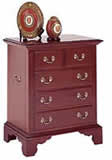 cherry nightstand chest